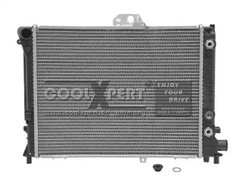 BBR AUTOMOTIVE 0316003848 -  Радиатор, охлаждение двигателя
